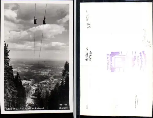287869,Schöckel Schöckl Seilbahn m. Radegund Totale