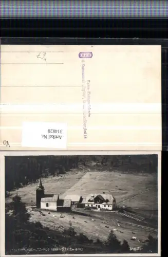 314820,Gleinalm Schutzhaus Berghütte Kirche b. Übelbach