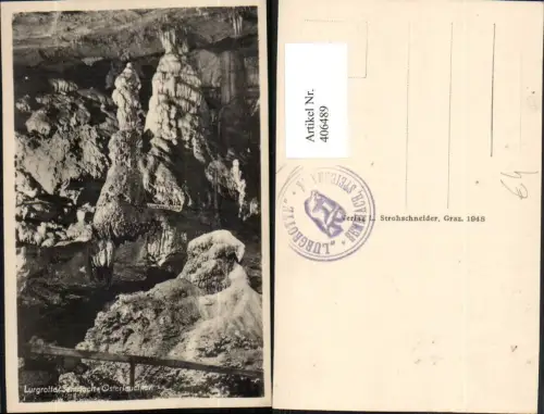 406489,Semriach Lurgrotte Grotte Osterleuchter