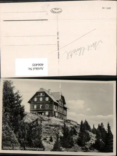 406495,Schöckel Stubenberghaus Berghütte b. St. Radegund