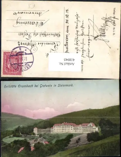 418945,Heilstätte Enzenbach b. Gratwein