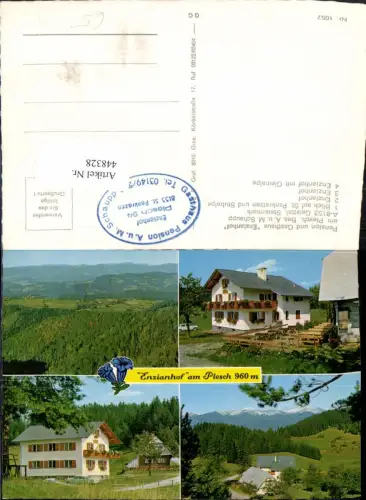 448328,Geisttal Pension Gasthaus Enzianhof am Plesch Mehrbildkarte