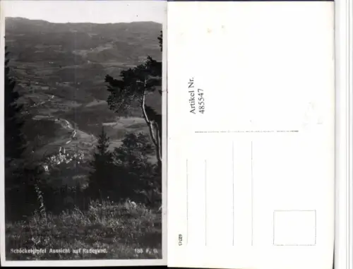 485547,Schöckelgipfel Aussicht auf Radegund Totale