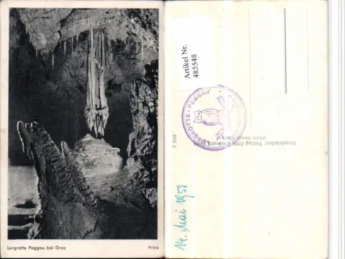485548,Lurgrotte Peggau b. Graz Prinz Höhle
