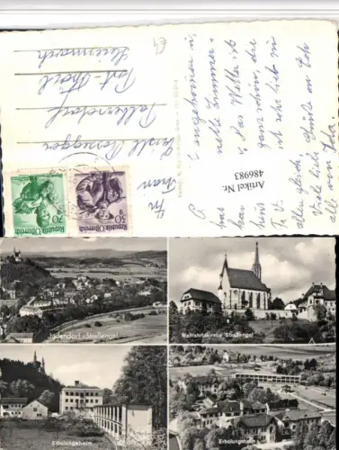 486983,Judendorf-Straßengel Totale Kirche Erholungsheim Mehrbildkarte