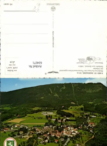 624271,St Radegund b. Graz Totale pub Alpine Luftbild FÖ 62841