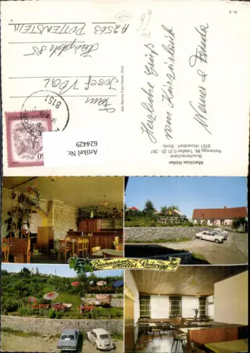 624429,Mehrbild Ak Hitzendorf Buschenschank Matthias Höller VW Käfer