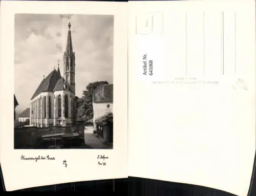 641068,Foto Ak Straßengel Kirche Gratwein-Straßengel pub A. Defner 38