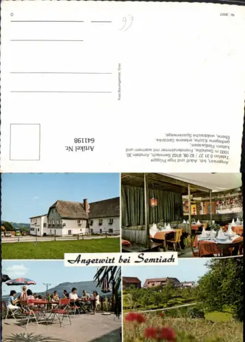 641198,Mehrbild Ak Semriach Angerwirt