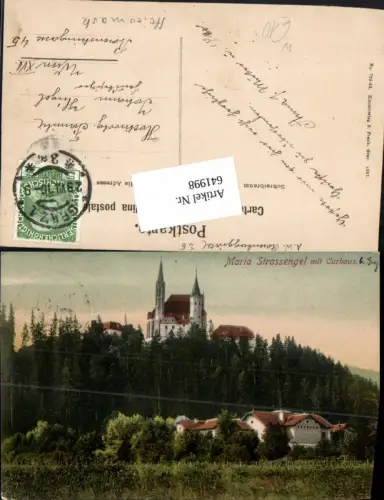 641998,Maria Strassengel Judendorf bei Graz 1907 pub S. Frank 725-52