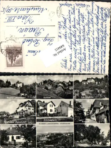 649415,Lassnitzhöhe Pension Annenheim Kurhaus Bugl Penion