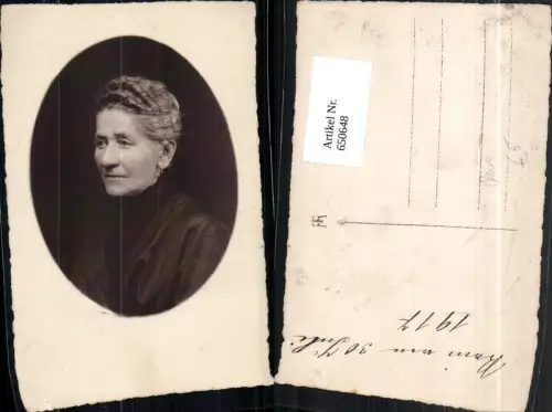 650648,Foto Ak Frau Portrait Rein Gratwein-Straßengel