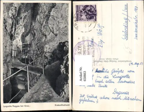 650663,Lurgrotte Peggau b. Graz Krokodilschlucht