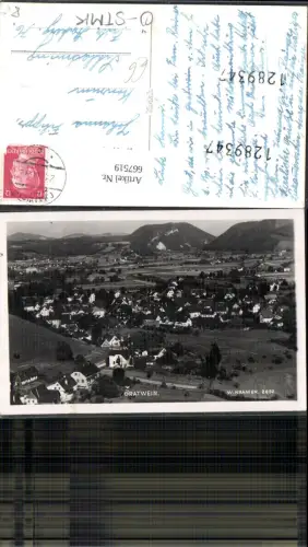 667519,Foto Ak Gratwein Totale
