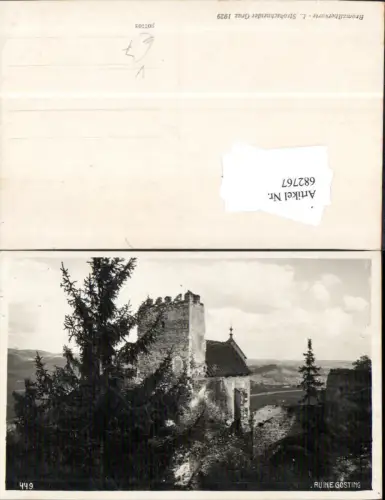 682767 Ruine Gösting bei Graz pub Strohschneider 449