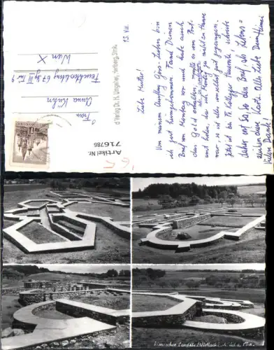 716786 Löffelbach Villa Rustica Römische Archäologie Ausgrabungen Landgut