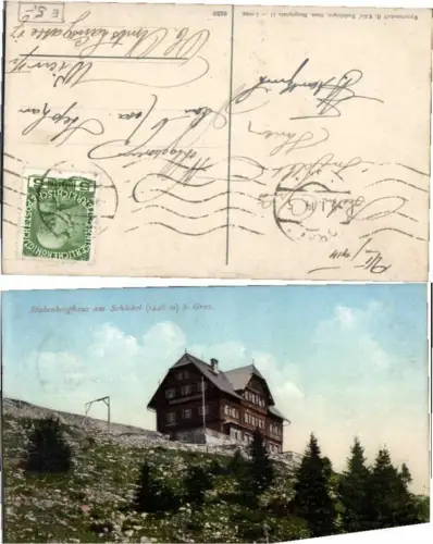 62517,Stubenberghaus am Schöckel Radegund bei Graz 1914