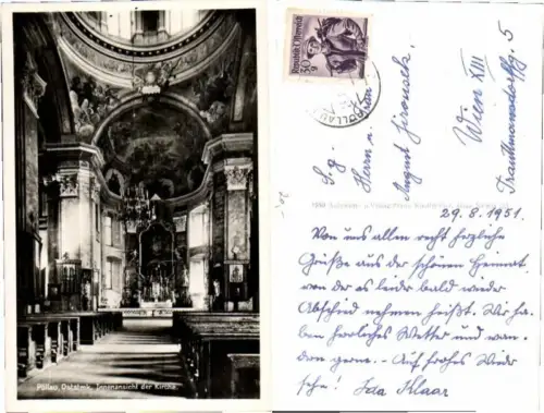 67680,Pöllau Kirche Innen 1950