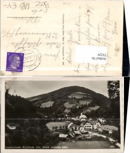 73229,Sommerfrische Waldbach 1941