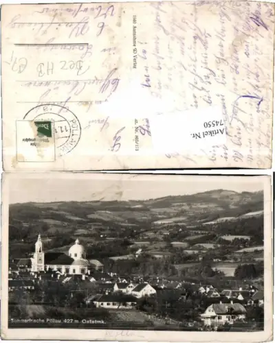 74550,Sommerfrische Pöllau Totale 1940