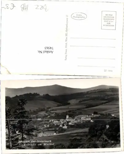 74563,Schäffern Wald1935partie zum Ort