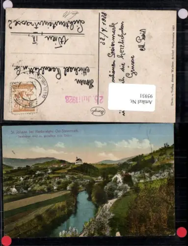 95931,St. Johann bei Herberstein gegen Osten