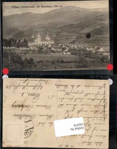 102479,Pöllau Oststeiermark Hartberg 1910
