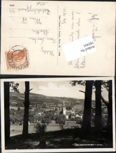 102491,Dechantskirchen Waldrand 1930