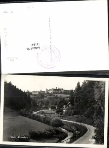 111147,Vorau Tolle Wegpartie 1940
