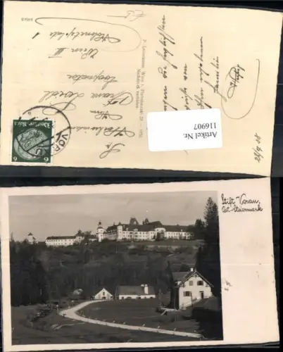 116907,Stift Vorau Wegpartie 1938