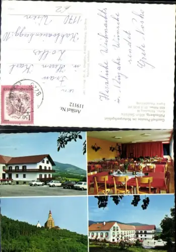 119112,Pöllau Gasthof Pension i. Naturparkgebiet Pöllauberg MehrbildAk 1976