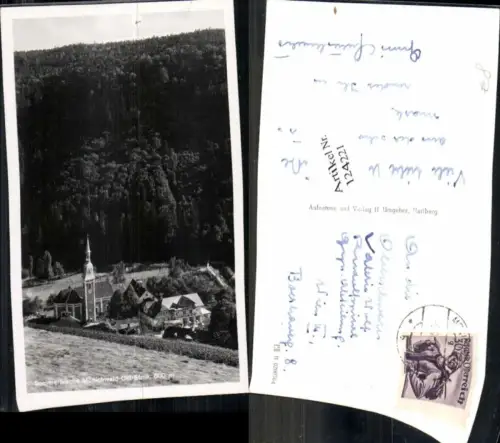 124221,Mönichwald Partie zum Ort 1950