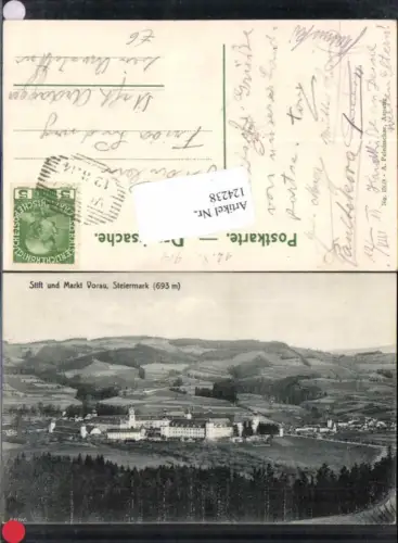 124238,Markt Vorau Totale 1910