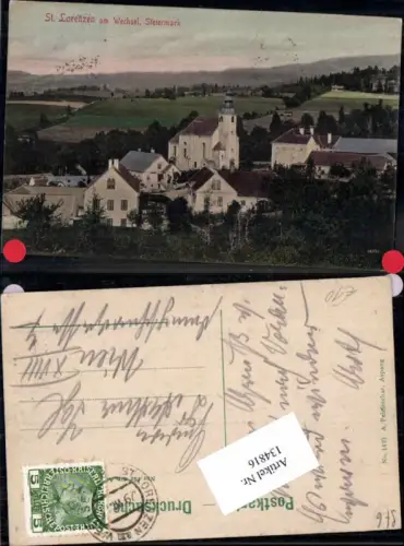 134816,St Lorenzen am Wechsel 1908