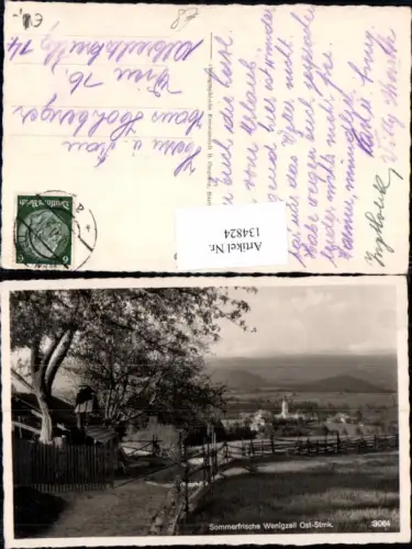 134824,Wenigzell Wegansicht 1940