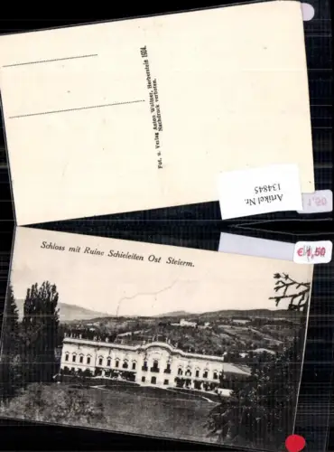 134845,Schloss m. Ruine Schielleiten bei Stubenberg