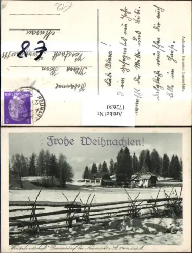 172630,Diemersdorf b. Neumarkt Winterlandschaft