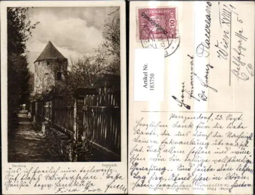 183750,Hartberg Stadtpark Turm