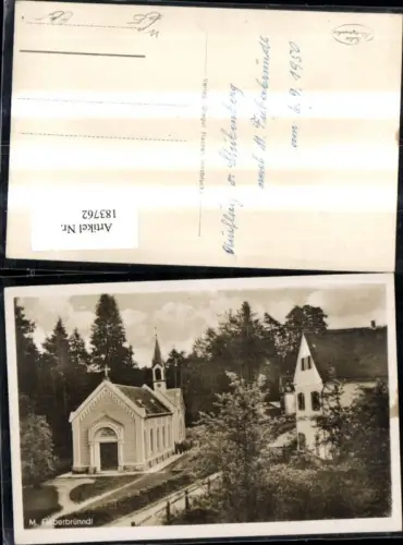 183762,Maria Fieberbründl b. Kaibing Ortsansicht Kirche
