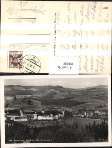 198188,Stift Vorau am Wechsel b. Hartberg