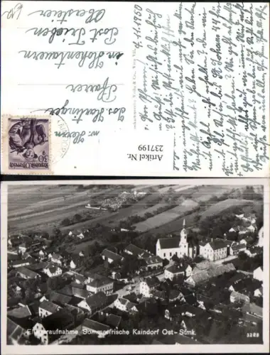 237199,Kaindorf Totale Fliegeraufnahme 3228