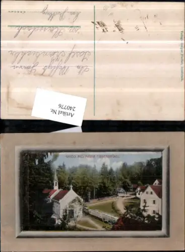 240776,Passepartout Gruß aus Maria Fieberbründl Kirche b. Kaibing