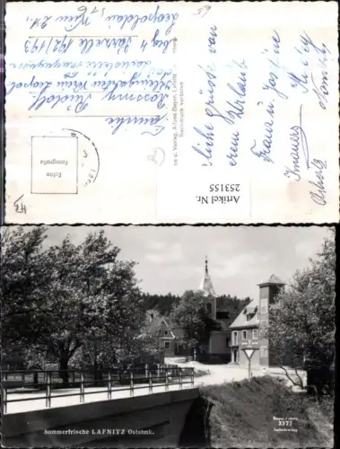 253155,Lafnitz Motiv Brücke Kirche