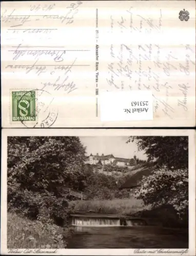 253163,Vorau Partie Wehr m. Chorherrenstift Stift