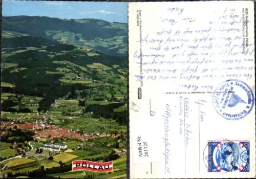 261725,Pöllau Totale m. Wallfahrtskirche Pöllauberg