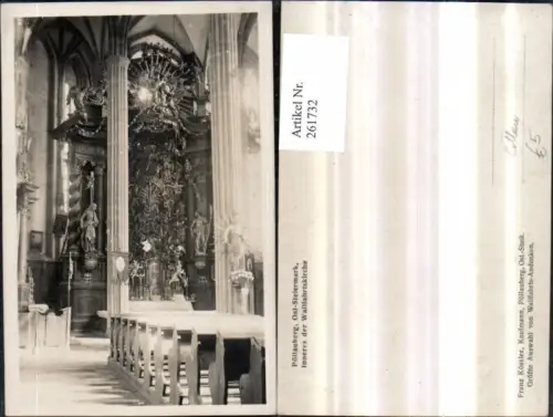 261732,Pöllauberg b. Pöllau Innenansicht d. Kirche