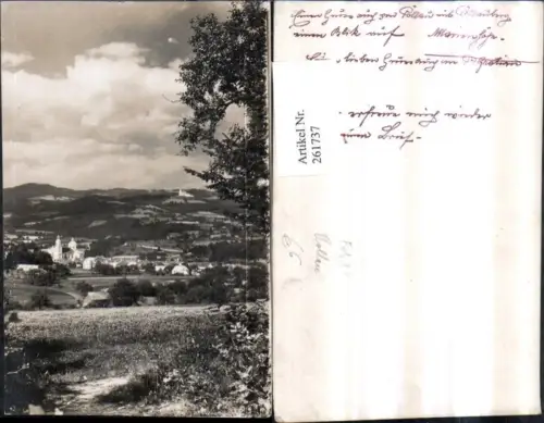 261737,Foto AK Blick auf Pöllau u. Pöllauberg Totale