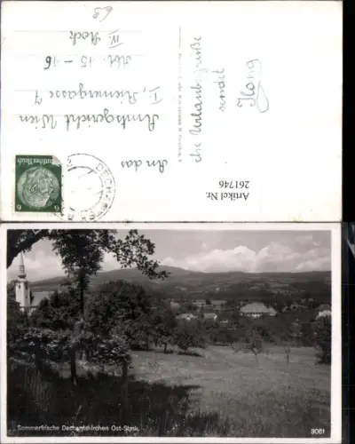 261746,Dechantskirchen Teilansicht Kirche