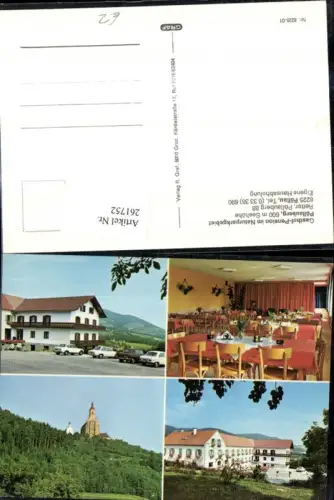 261752,Pöllauberg Kirche Gasthof Pension im Naturparkgebiet Mehrbildkarte
