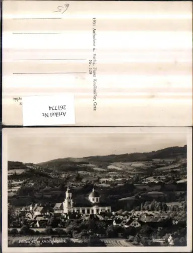 261774,Pöllau Teilansicht m. Stift